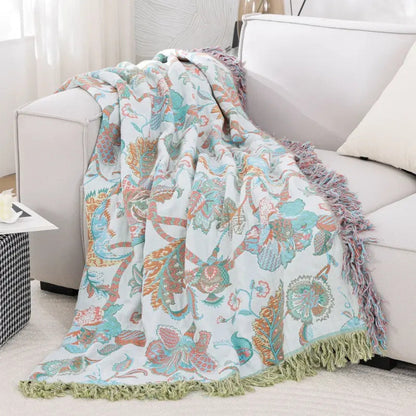 Fesara Soft Floral Throw Blanket