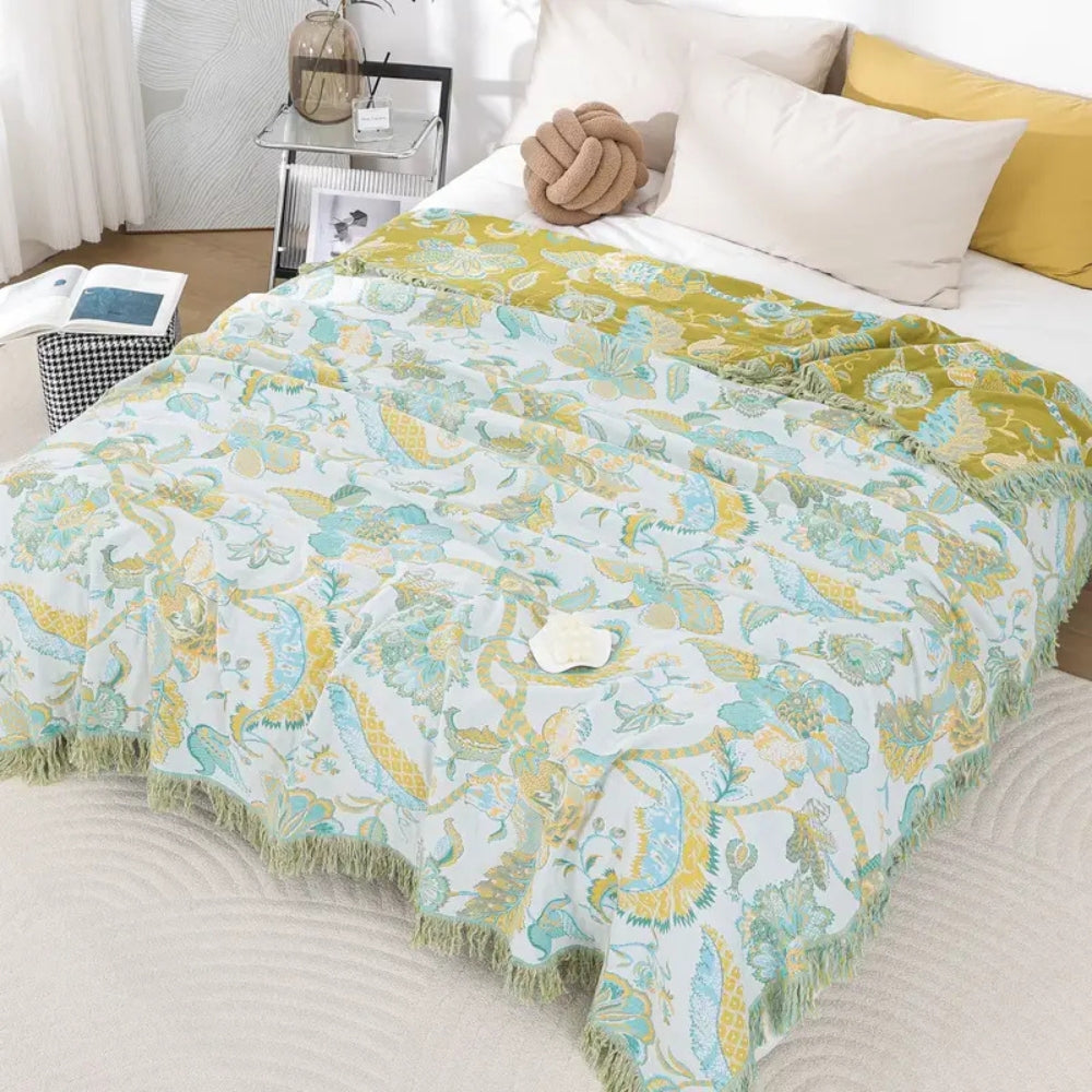 Fesara Soft Floral Throw Blanket