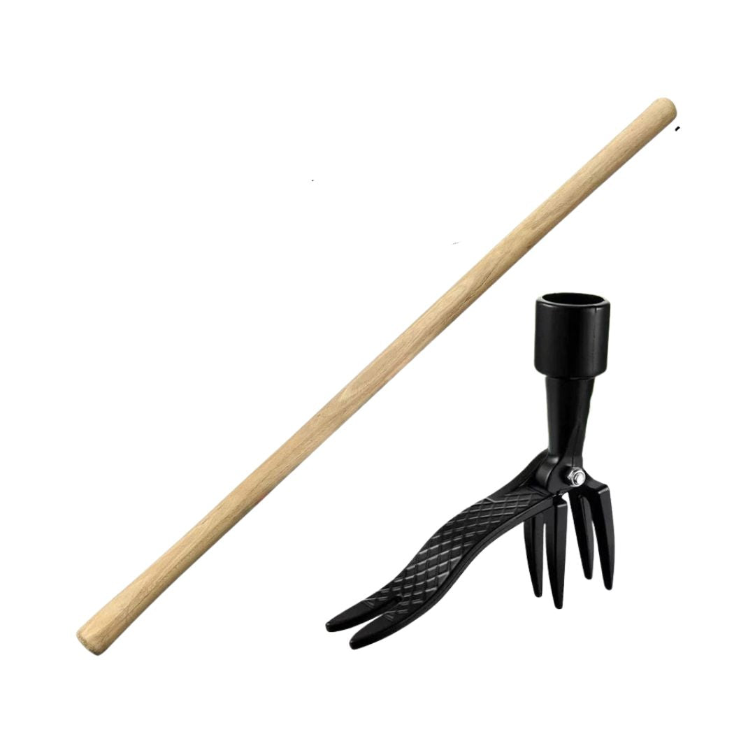 Easy Grip Garden Weeder with Strong Metal Claws