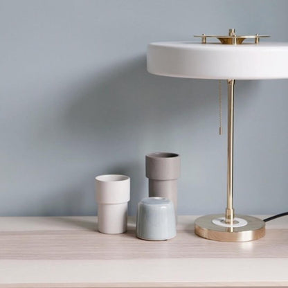 Classic Metal and Glass Desk Lamp