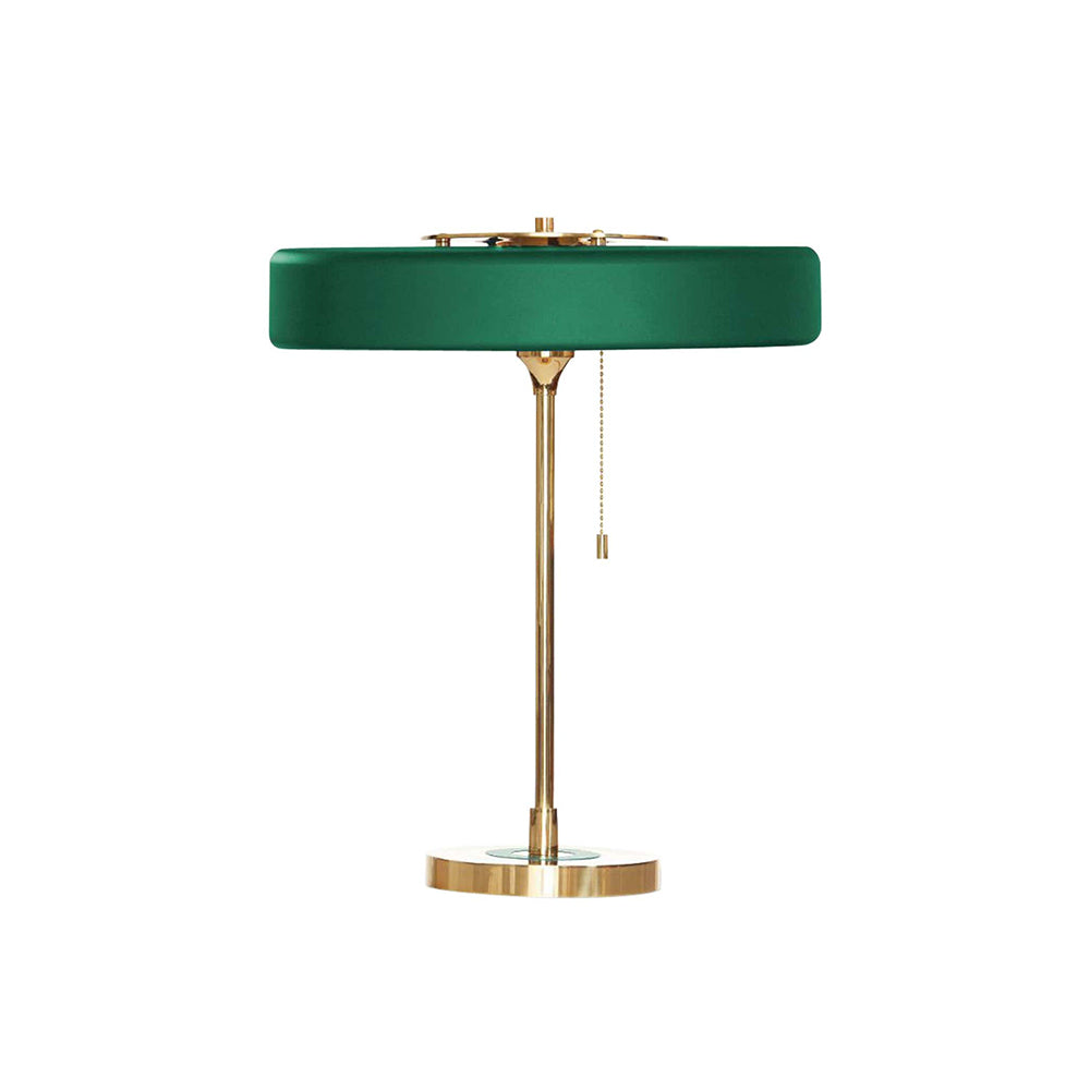 Classic Metal and Glass Desk Lamp