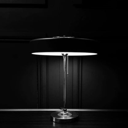 Classic Metal and Glass Desk Lamp