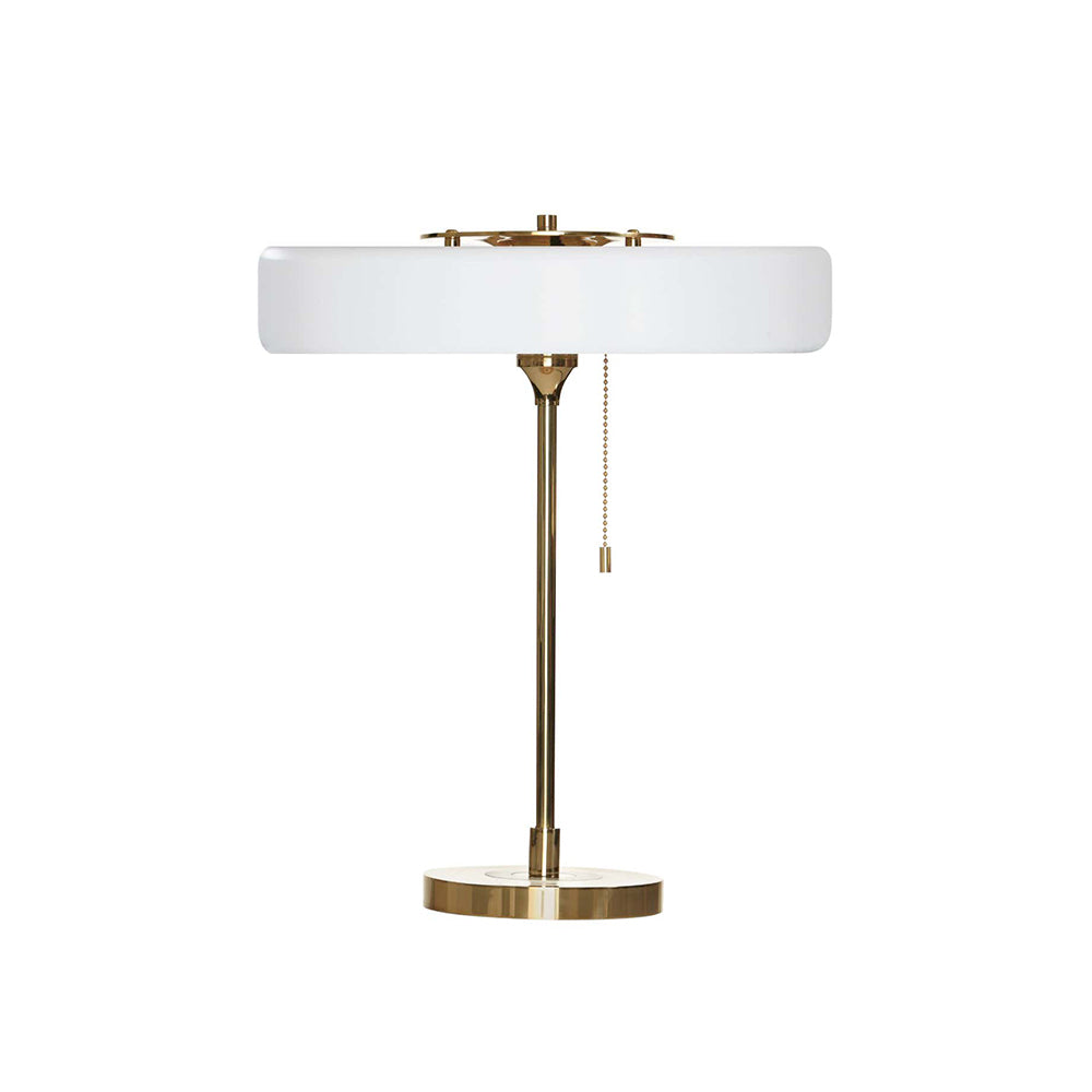 Classic Metal and Glass Desk Lamp