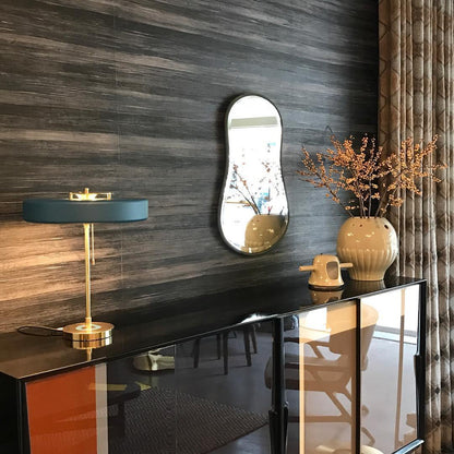 Classic Metal and Glass Desk Lamp