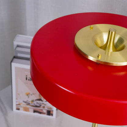 Classic Metal and Glass Desk Lamp