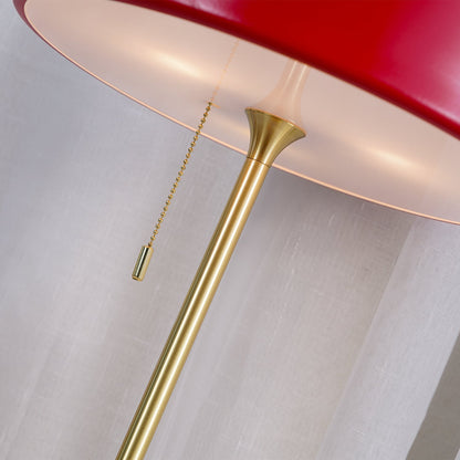Classic Metal and Glass Desk Lamp