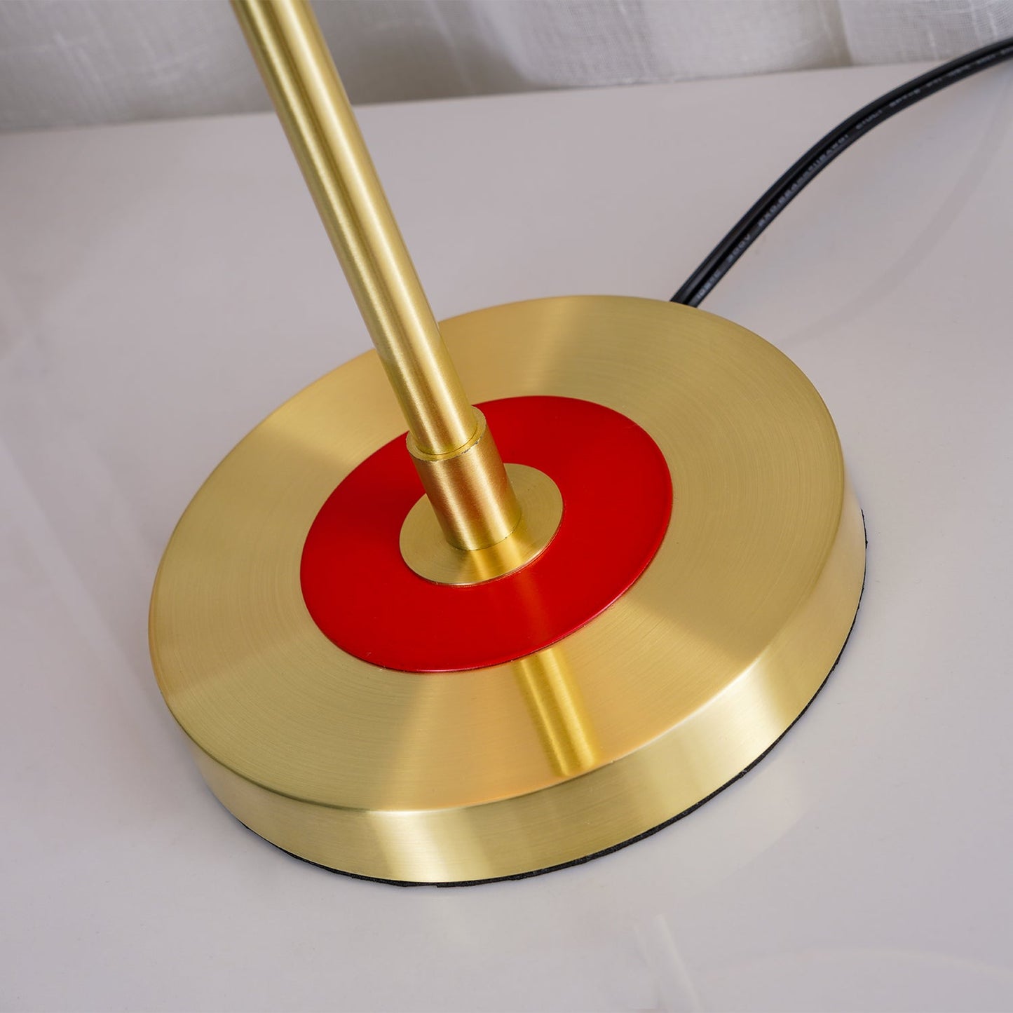 Classic Metal and Glass Desk Lamp