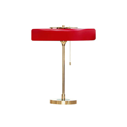 Classic Metal and Glass Desk Lamp