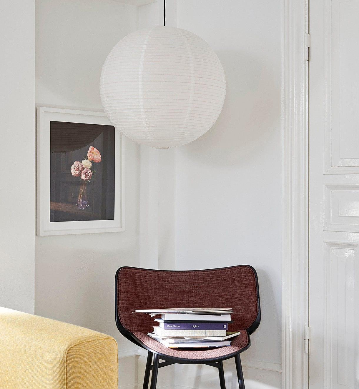 Unique Paper Globe Pendant Lamp 1-Light