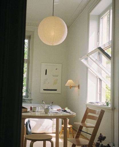 Unique Paper Globe Pendant Lamp 1-Light