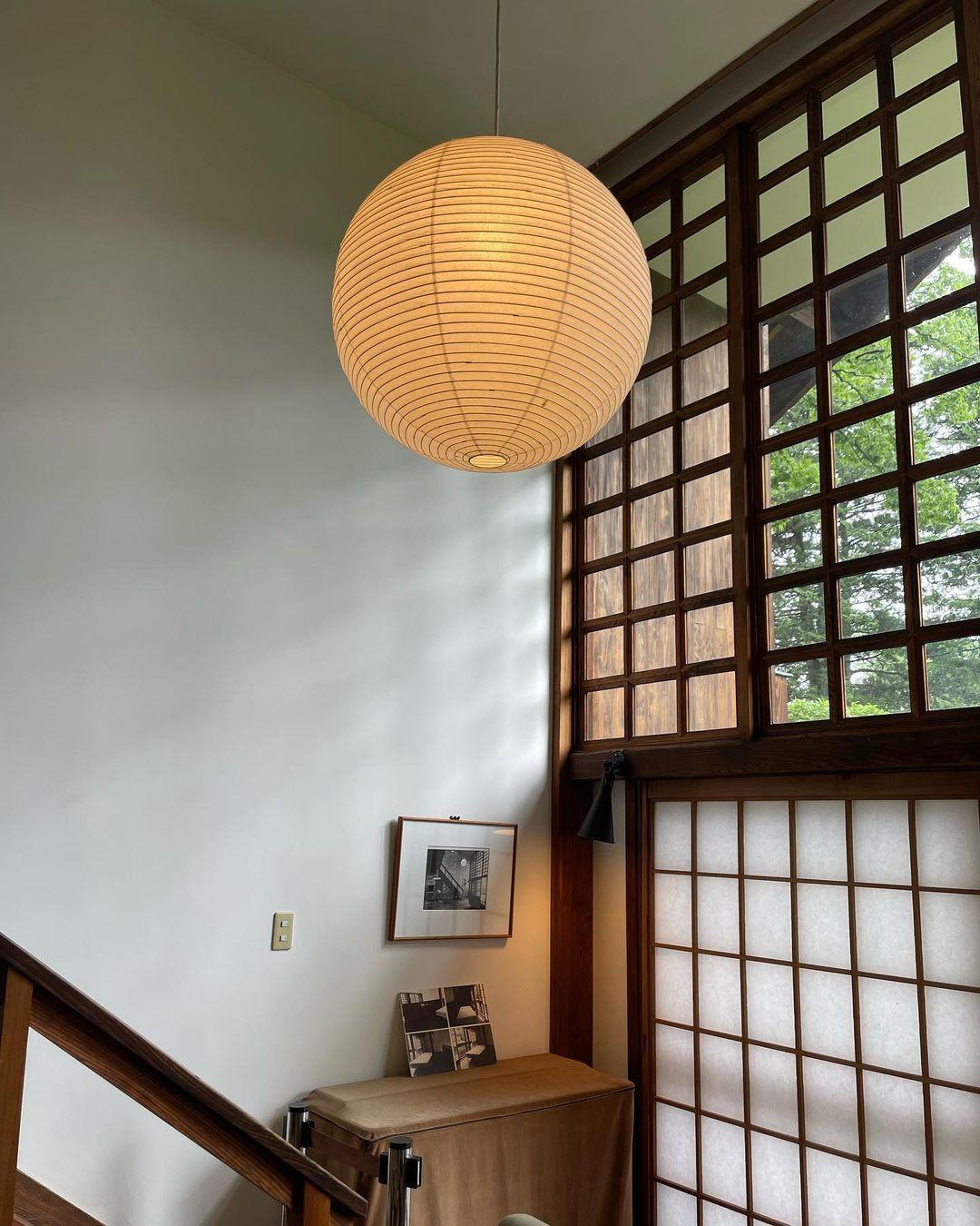 Unique Paper Globe Pendant Lamp 1-Light