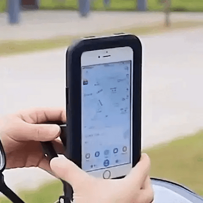 Waterproof Bike Phone Mount – Adjustable 360° Rotation