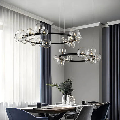 Ring chandelier by Alyse 1