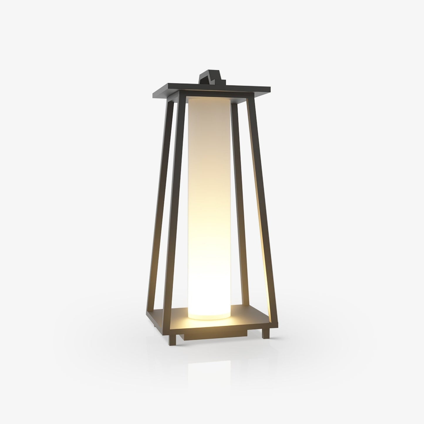 Variant image for Roam Portable Outdoor Light - Durable Stainless Steel Garden Lights with Warm Acrylic Shade-2