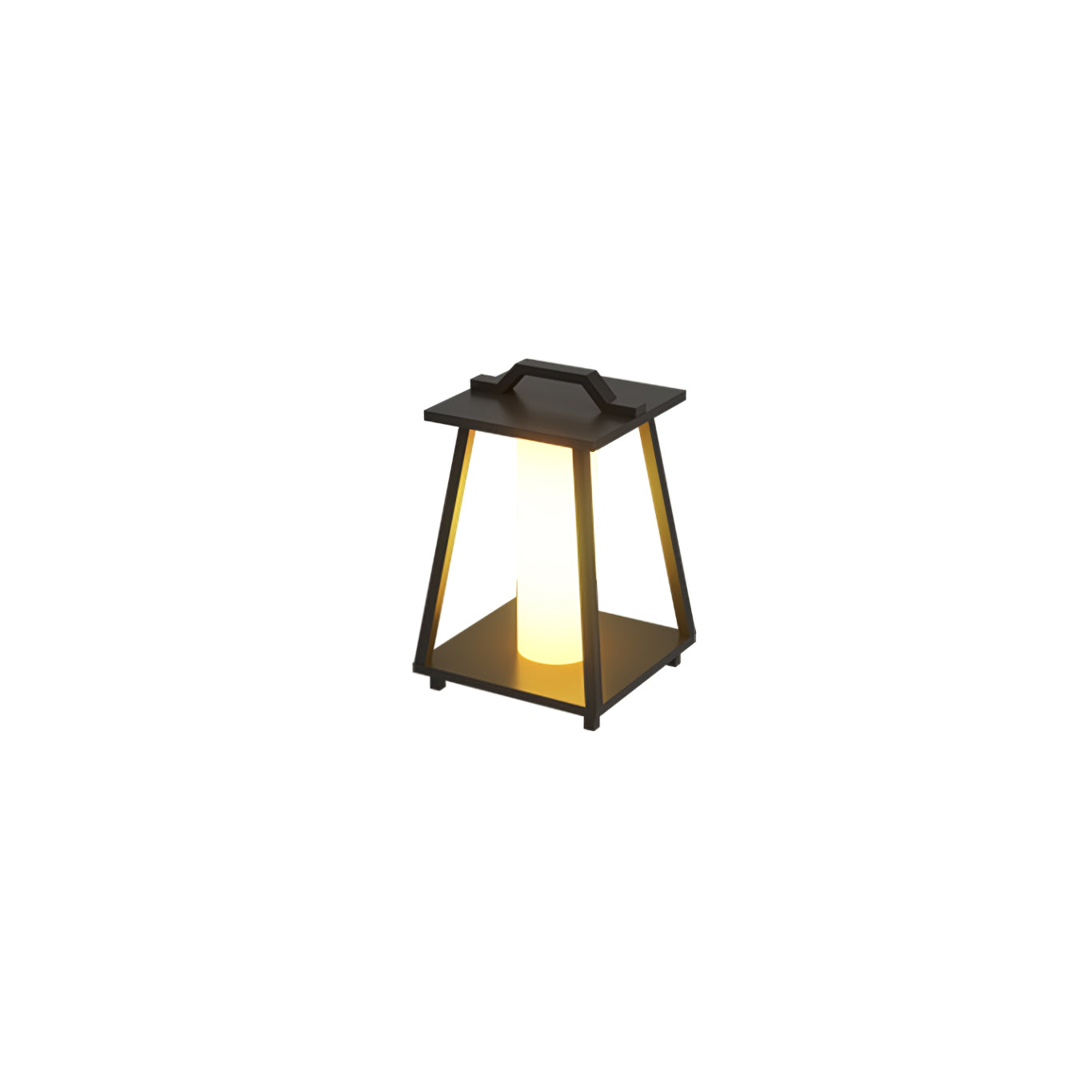 Compact Waterproof Garden Lamp - Rustproof Steel with Soft Shade - Fesara