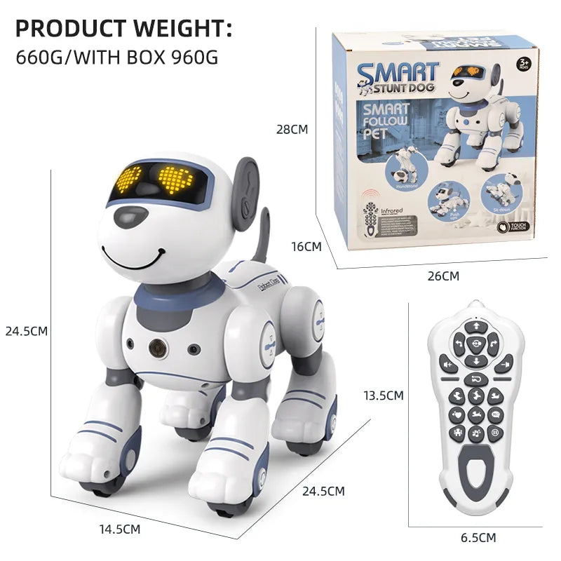 RoboPaw | Interactive Smart Programmable Electronic Dog Toy for Kids 6
