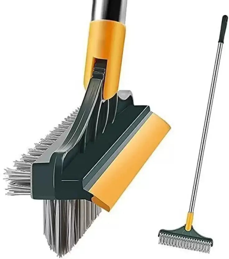 Heavy Duty Floor Scrub Brush with Long Handle