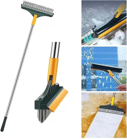 Heavy Duty Floor Scrub Brush with Long Handle