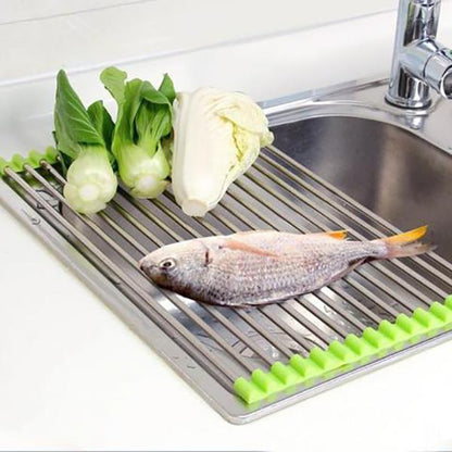 Space Saving Kitchen Sink Drying Rack - Fesara