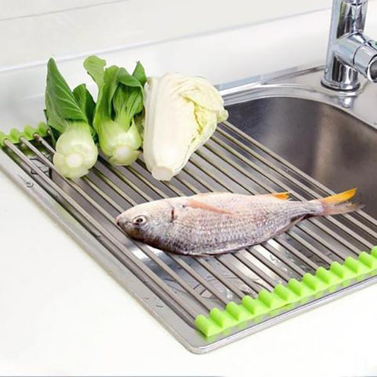 Space Saving Kitchen Sink Drying Rack - Fesara