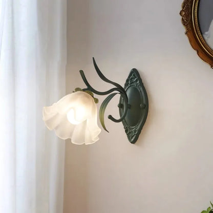 Beautiful Floral Wall Lamp