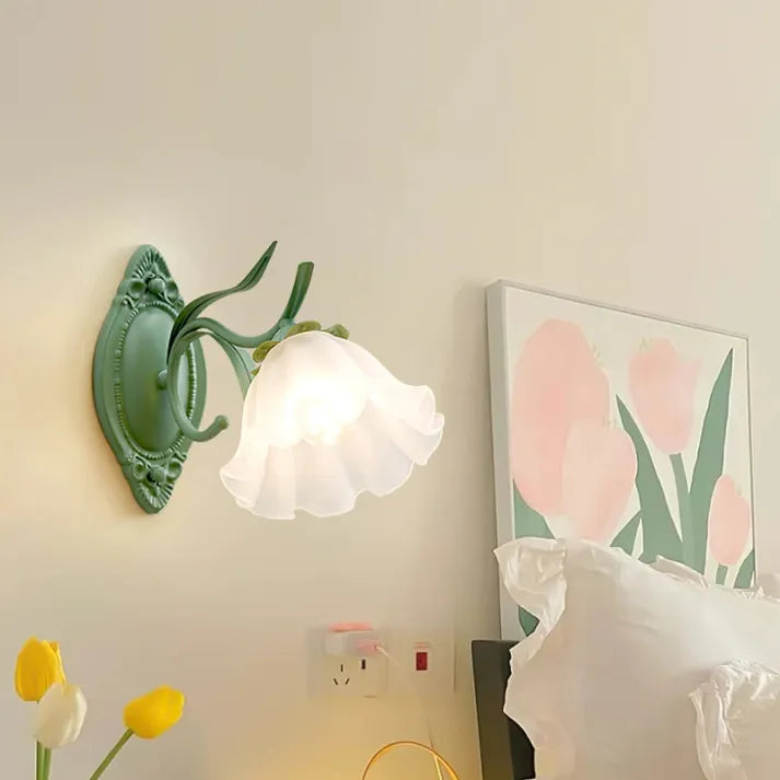 Beautiful Floral Wall Lamp