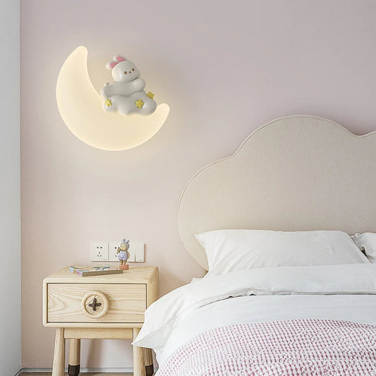 Elegant Moon Glow Wall Light - Fesara