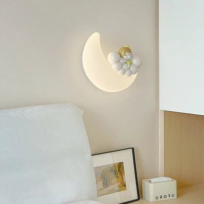 Elegant Moon Glow Wall Light
