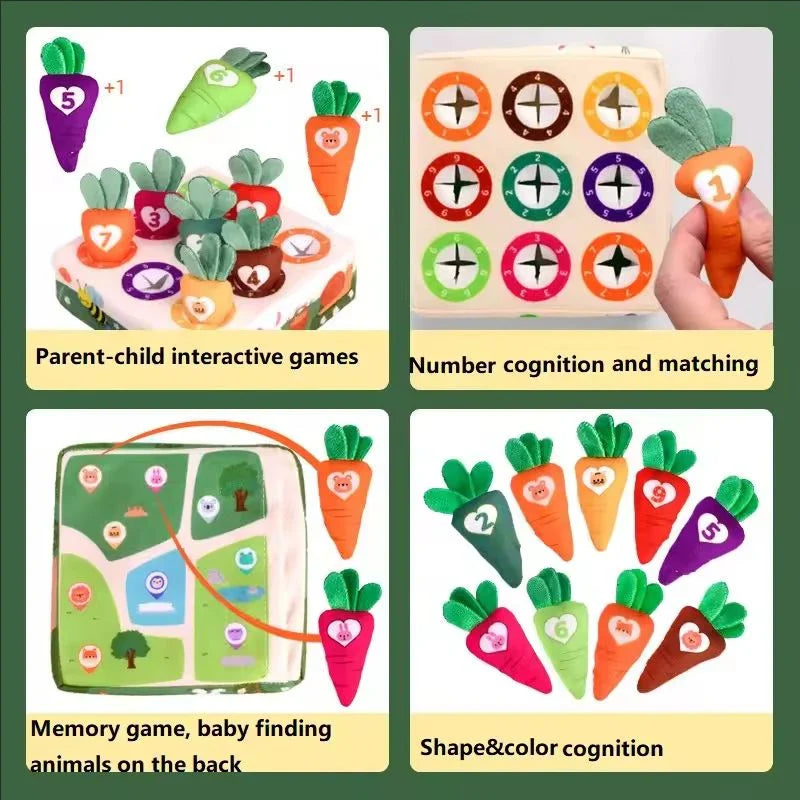 RootExplorer | Engaging Montessori Plush Sensory Baby Toy for Development 3