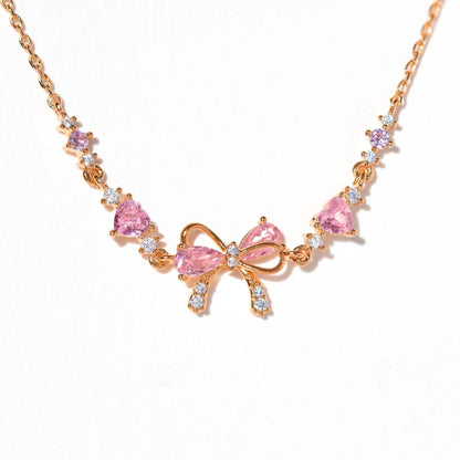 Delicate Ribbon Charm Bracelets