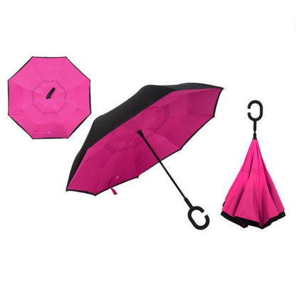 Windproof Automatic Folding Rain Umbrella
