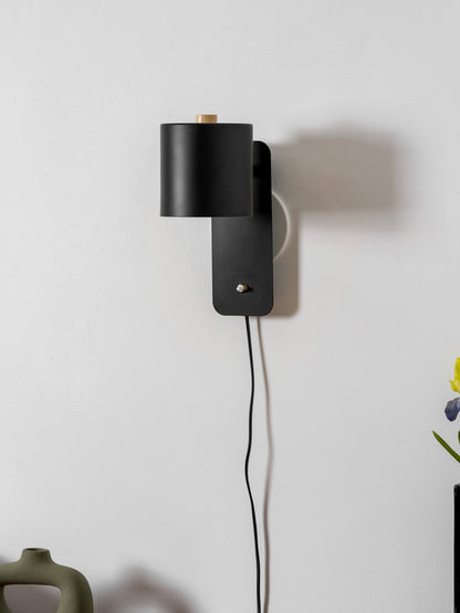 Simple Adjustable Cylinder Wall Light Fixture