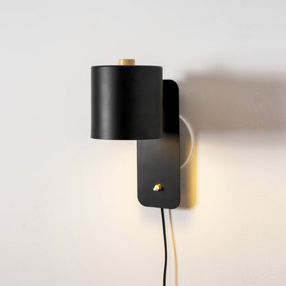 Simple Adjustable Cylinder Wall Light Fixture