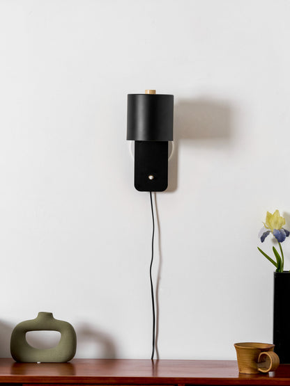 Simple Adjustable Cylinder Wall Light Fixture