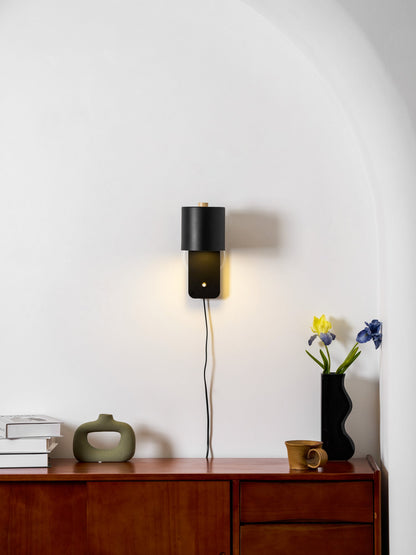 Simple Adjustable Cylinder Wall Light Fixture