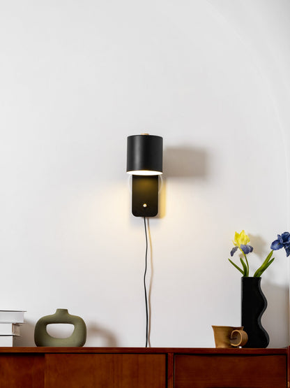 Simple Adjustable Cylinder Wall Light Fixture
