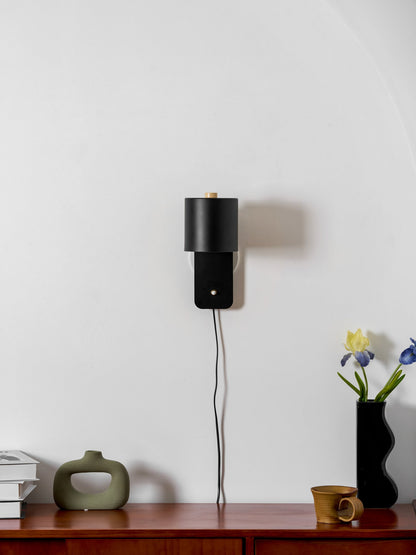 Simple Adjustable Cylinder Wall Light Fixture