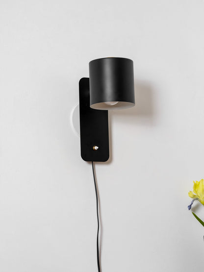 Simple Adjustable Cylinder Wall Light Fixture