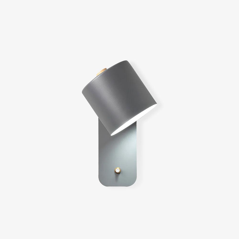 Sleek Adjustable Cylinder LED Wall Light Fixture
