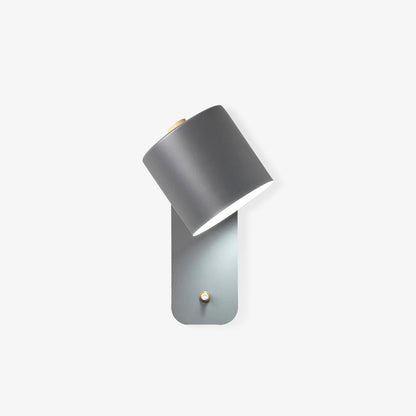 Sleek Adjustable Cylinder LED Wall Light Fixture