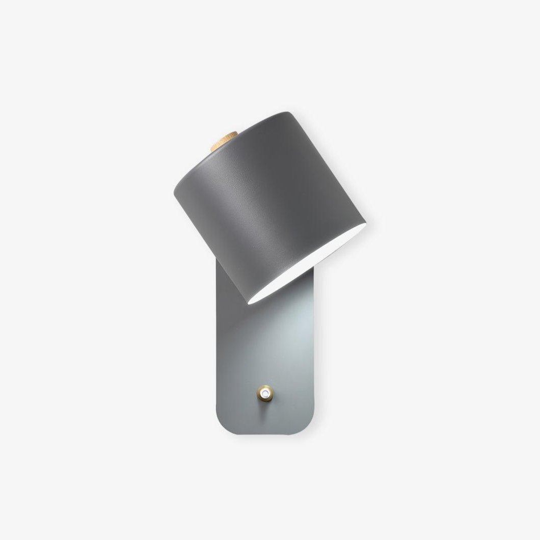 Sleek Adjustable Cylinder LED Wall Light Fixture - Fesara