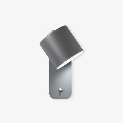 Sleek Adjustable Cylinder LED Wall Light Fixture - Fesara