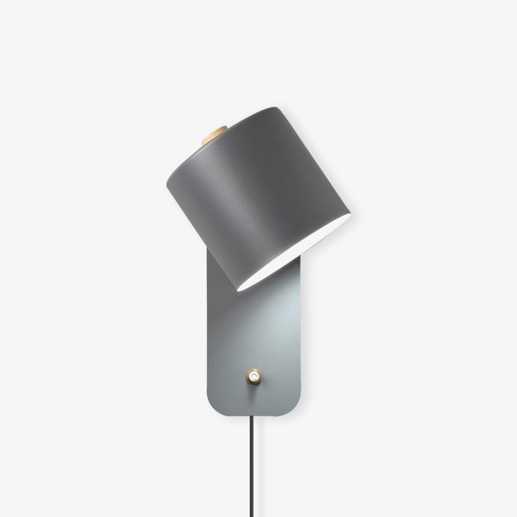 Simple Adjustable Cylinder Wall Light Fixture - Fesara