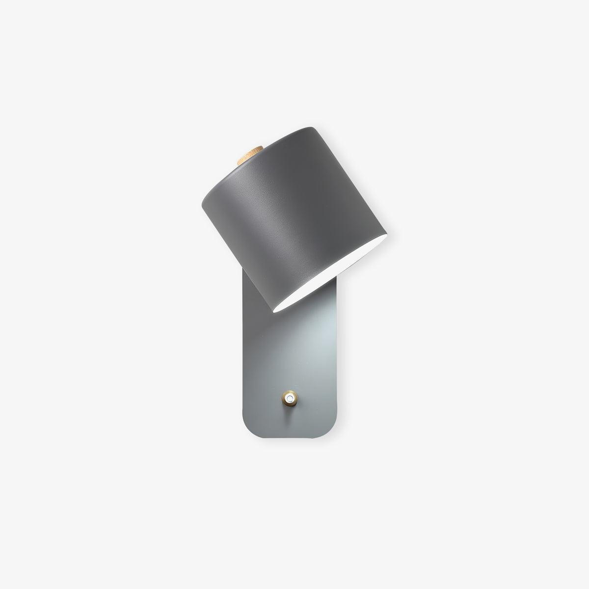 Sleek Adjustable Cylinder LED Wall Light Fixture