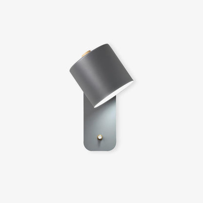 Sleek Adjustable Cylinder LED Wall Light Fixture