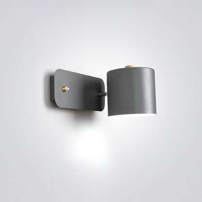 Sleek Adjustable Cylinder LED Wall Light Fixture