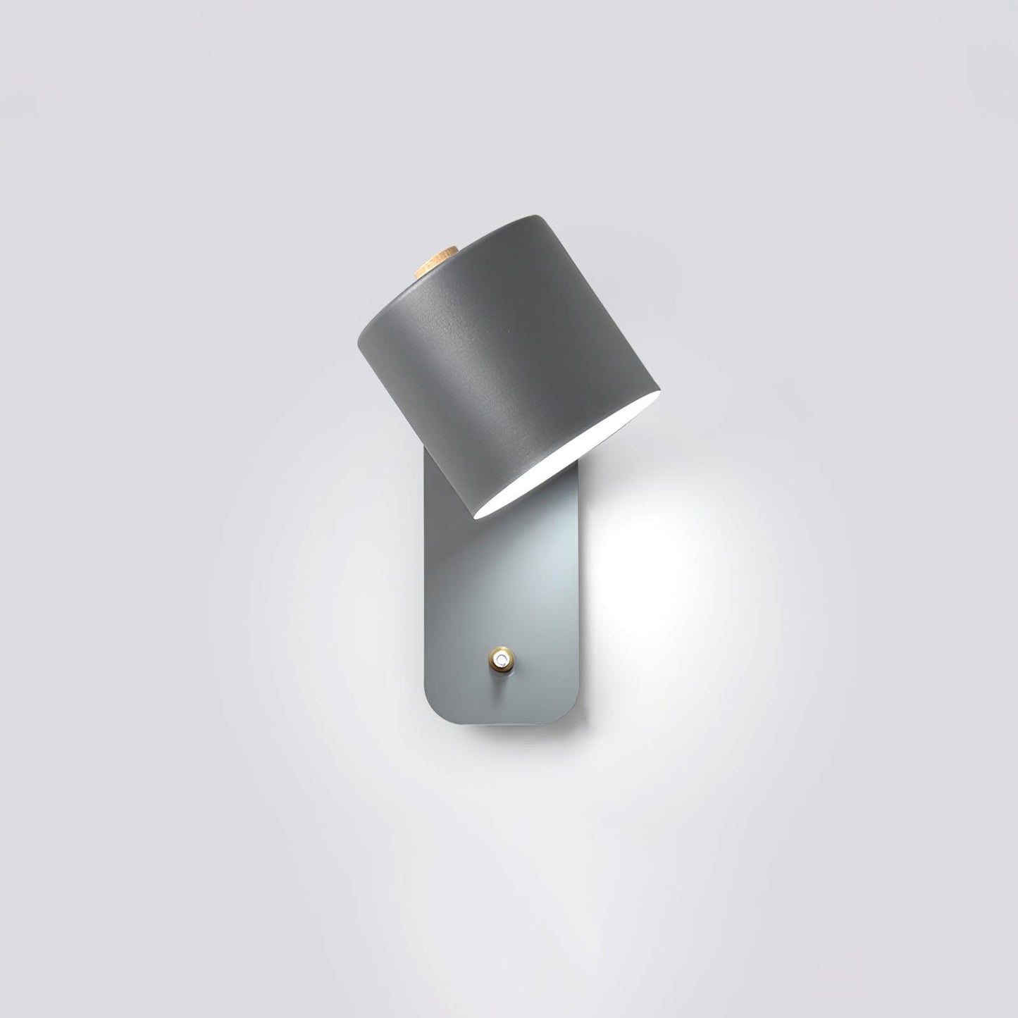 Sleek Adjustable Cylinder LED Wall Light Fixture