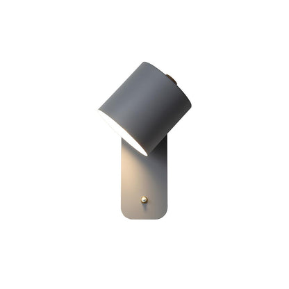 Sleek Adjustable Cylinder LED Wall Light Fixture