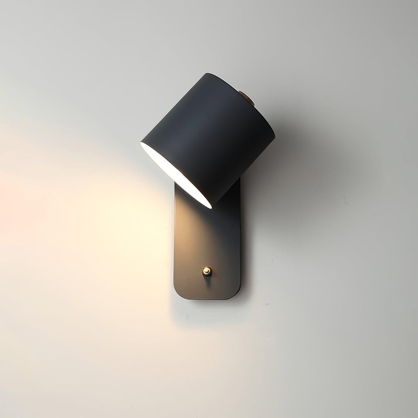Sleek Adjustable Cylinder LED Wall Light Fixture