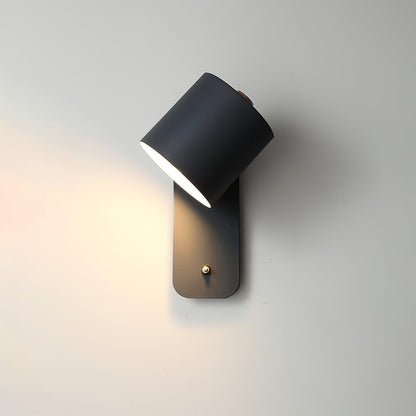 Sleek Adjustable Cylinder LED Wall Light Fixture